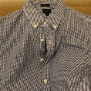 Jcrew Blue Dress Shirt